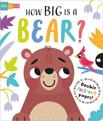 How Big Is a Bear HOW BIG IS A BEAR （Slide and Seek - Multi-Stage Pull Tab Books） Sarah Wade