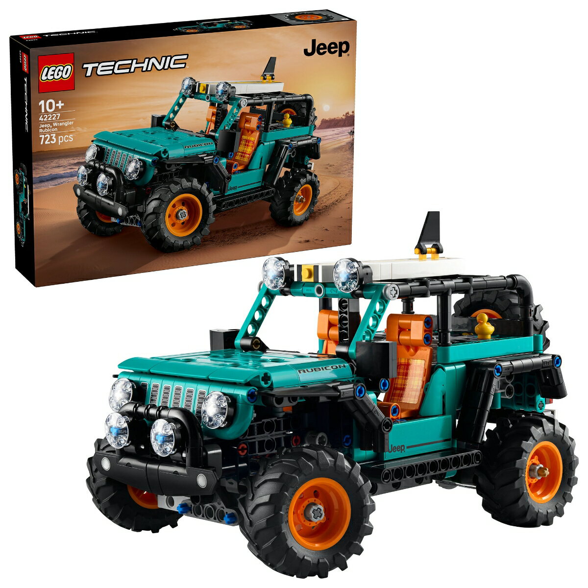 レゴ(LEGO) テクニック Jeep(R) Wrangler Rubicon SUV 42227 おもちゃ 玩具 プレゼント 10歳 11歳 12歳