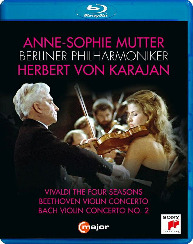 【輸入盤】ベートーヴェン：ヴァイオリン協奏曲、ヴィヴァルディ：四季、バッハ アンネ＝ゾフィー・ムター、ヘルベルト・フォン・カラヤン＆ベルリ