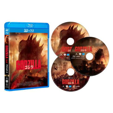 GODZILLA ゴジラ[2014] 3D&2DBlu-ray3枚組【Blu-ray】 [ アーロン・テイラー=ジョンソン ]