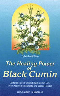 Includes recipes using black cumin (Nigella sativa, Nigella damascena, Nigella arvensis) for health care.