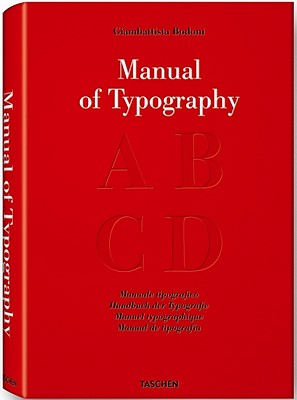 BODONI:MANUAL OF TYPOGRAPHY(H)