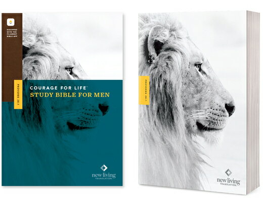 NLT Courage for Life Study Bible for Men, Filament Enabled (Softcover) NLT COURAGE FOR LIFE STUDY BIB [ New Living Translation ]