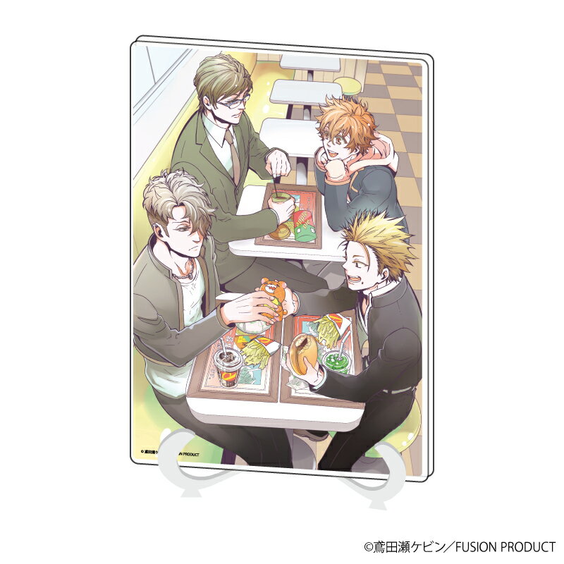 アクリルアートボード(A5サイズ)「鳶田瀬ケビン先生」01/“あばれんぼハニー”【グッズ】