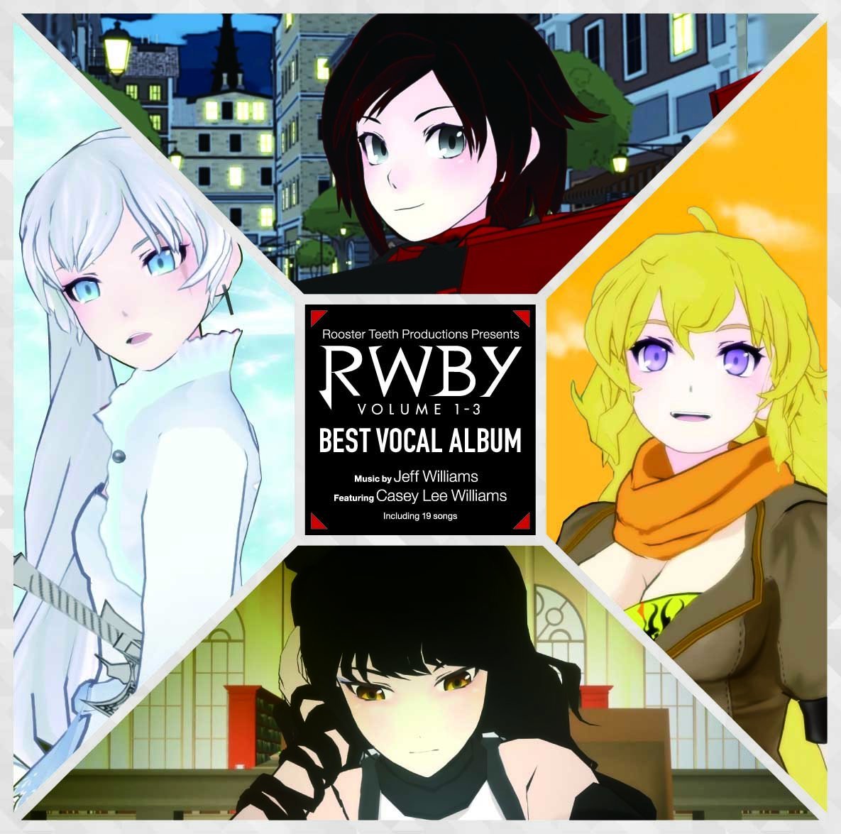 RWBY VOLUME 1-3 BEST VOCAL ALBUM