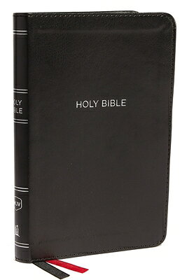 NKJV, Thinline Bible, Compact, Imitation Leather, Black, Red Letter Edition NKJV THINLINE BIBLE COMPACT IM 