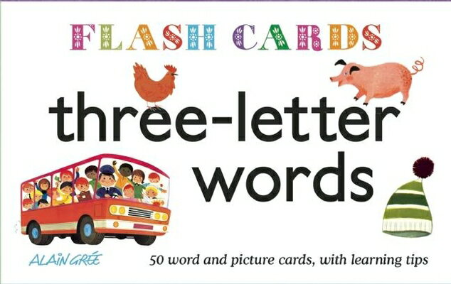 Three-Letter Words - Flash Cards 3-LETTER WORDS - FLASH CARDS （Flash Cards） 