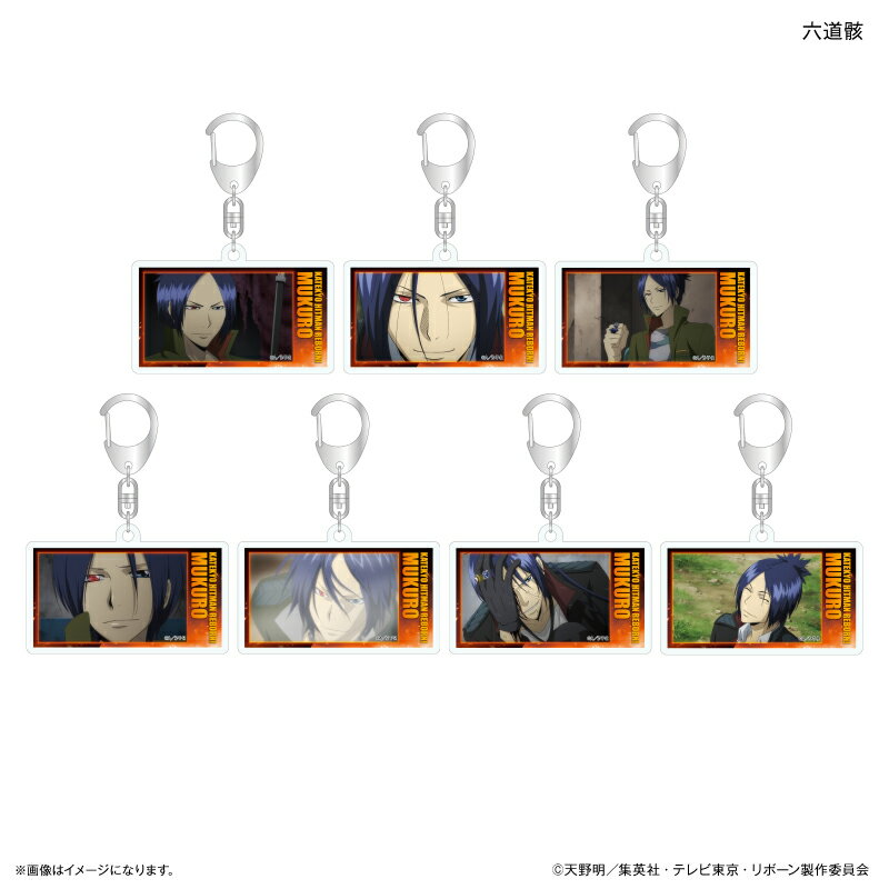 家庭教師ヒットマンREBORN! だけキー 六道骸だけトレーディングアクリルキーホルダー 【全7種】（BOX）