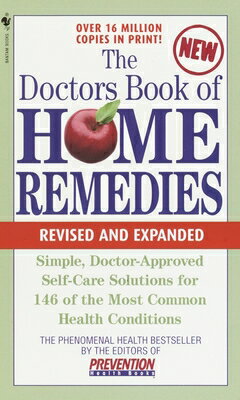 What do doctors do when they get sick? The editors of "Prevention Magazine Health Books asked more than 500 of the nations top specialists to recommend their best doctor-tested and easy-to-follow remedies for 138 illnesses and maladies. This complete, practical guide contains the distilled experience of health professionals who offer more than 2300 accessible healing tips for the most common medical complaints. 
In this handy reference you will find curative techniques and symptom-relieving treatments for bladder infections, depression, emphysema, headaches, premenstrual syndrome, toothaches, and much more. 
Here are invaluable at-home solutions for annoying afflictions such as canker sores, dandruff, and snoring as well as methods for coping with more serious health problems such as high cholesterol, ulcers, and backaches. "The Doctors Book Of Home Remedies is like having a doctor on call 24 hours a day. So treat yourself to this prescription for health and stay well.