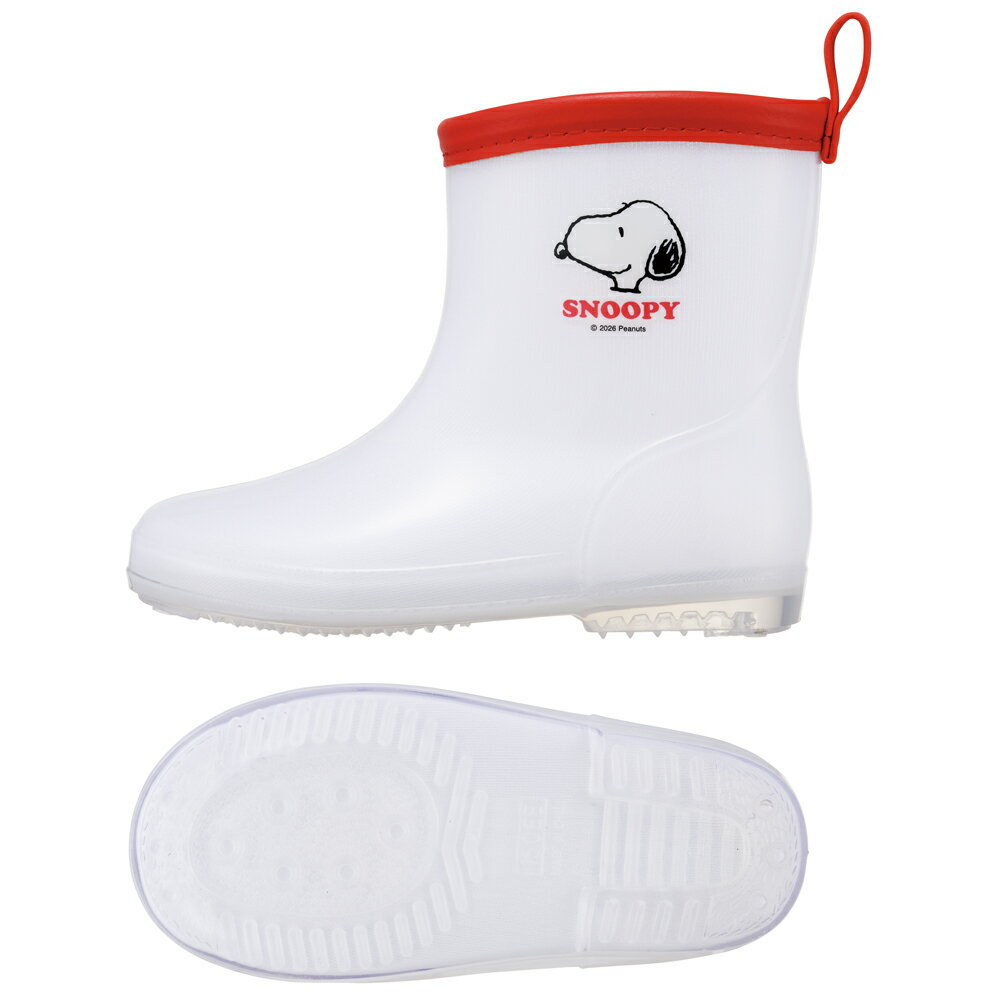 SNOOPY スヌーピー キッズ レインブーツ 15cm こども 長靴