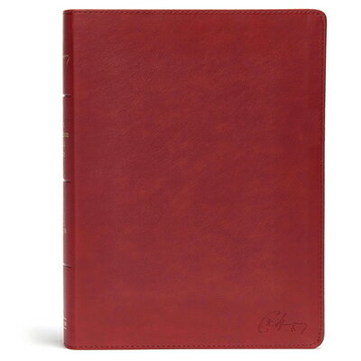KJV Spurgeon Study Bible, Crimson Leathertouch KJV SPURGEON STUDY BIBLE CRIMS [ Alistair Begg ]