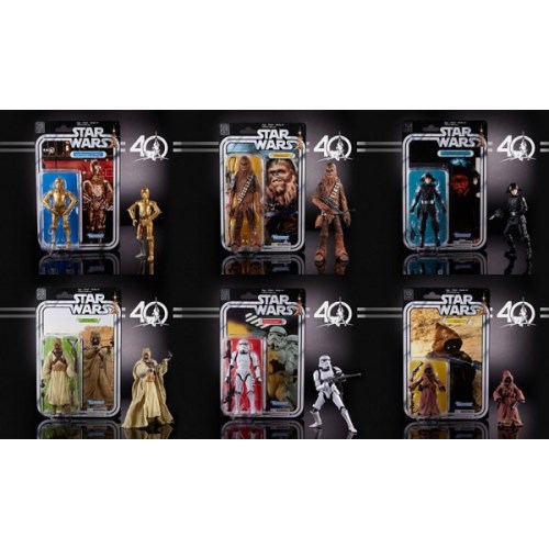 スター・ウォーズ ブラックシリーズ 6インチフィギュア 40周年記念 アソート2