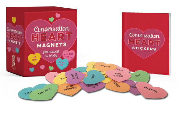 Conversation Heart Magnets: From Sweet to Sassy CONVERSATION HEART MAGNETS （Rp Minis） 