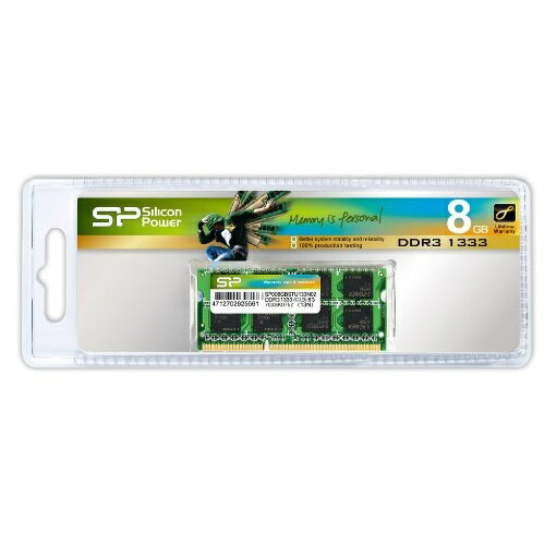 204PIN PC3-10600 DDR3-1333 8GB