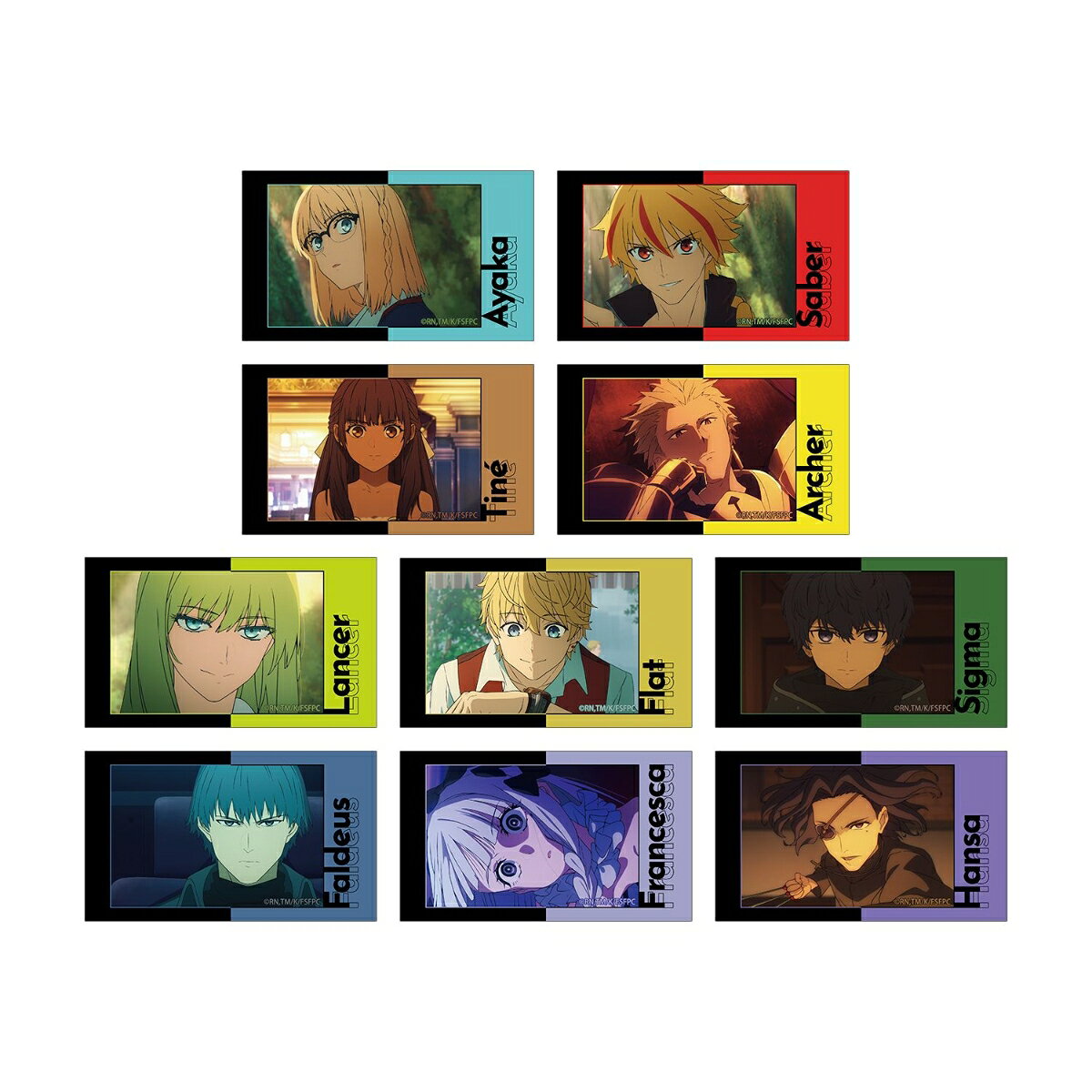TVアニメ『Fate/strange Fake』トレーディング場面写Ani-Frame(BOX＝10個)