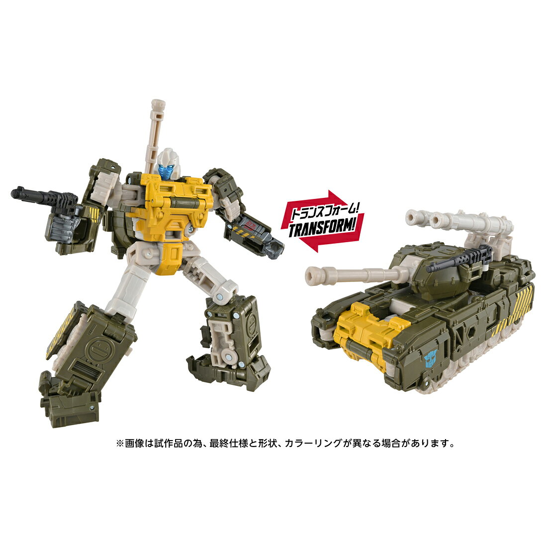 トランスフォーマーのアニメ/コミックなどから商品化を行うジェネレーションズシリーズから「エイジ・オブ・ザ・プライム」が展開！シリーズの中核はトランスフォーマーの始祖となる「13人のプライム」に焦点を当てており、今まで商品化されることが少なかった伝説のプライム達が展開されていきます。


ガズルは戦車から変形するオートボットの精鋭部隊レッカーズに所属する戦士だ。
堅牢な装甲と大火力の武器を装備する。
13プライムから新たな能力を与えられたとの噂もあり。


【付属品】
ガズル本体,武器（大）×2,武器（小）,取扱説明書

&copy; TOMY

・ホビー系商品についての諸注意
メーカー都合により発売の大幅な延期が発生する可能性がございます。
予約商品についてはメーカーから順次入荷次第の発送となります。メーカー公表の発売日とは異なる場合がございますのでご了承ください。【対象年齢】：15歳以上【商品サイズ (cm)】(幅×高さ×奥行）：8×16.8×5.5