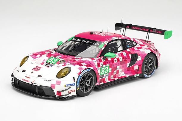 TOP SPEED 1/18 ポルシェ 911 GT3 R (992) IMSA デイトナ24時間 2025 #83 Iron Dames  (ミニカー)