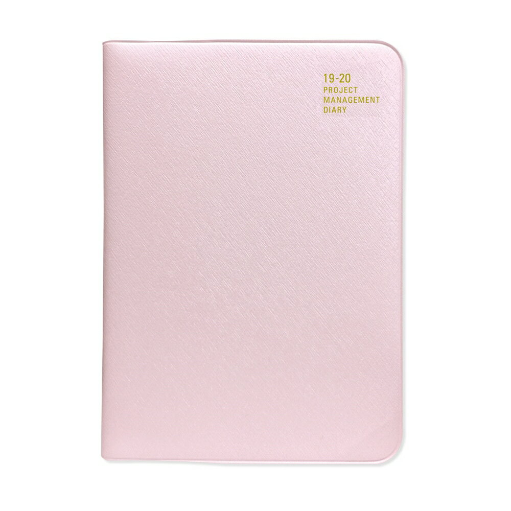 ダイゴー 手帳 ダイアリー 2019年 4月始まり MILL A6 マネージメント Pastel ピンク E9420
