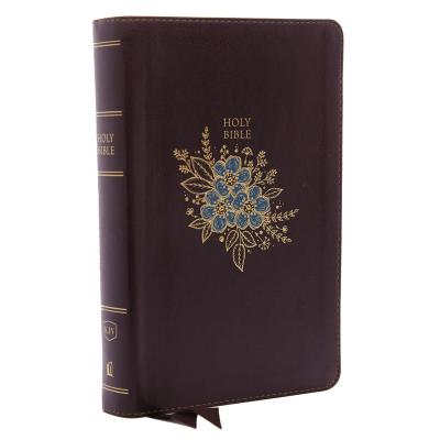 KJV, Deluxe Reference Bible, Personal Size Giant Print, Imitation Leather, Burgundy, Red Letter Edit KJV DLX REF BIBLE PERSONAL SIZ [ Thomas Nelson ]