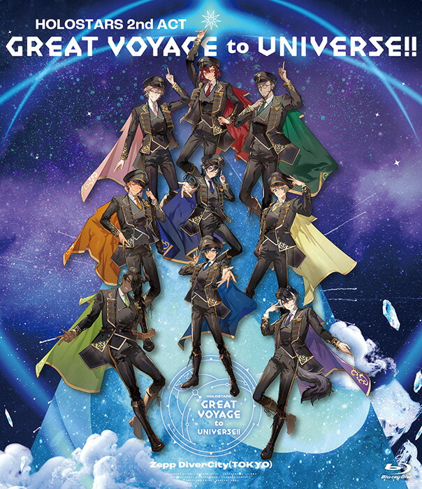 HOLOSTARS 2nd ACT「GREAT VOYAGE to UNIVERSE!!」【Blu-ray】