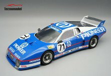 テクノモデル 1/18 フェラーリ 512BB/LM ル・マン24時間 1982 #71 C.Pozzi Ferrari France DNF l. Ballot-Lena - J.C. Andruet - H. Regout 【TM18-409H】 (ミ