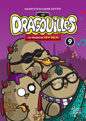 FREーLES ROUGES DE NEW DELHI Les Dragouilles Karine Gottot Maxim Cyr QUINTIN MICHEL2026 Paperback French ISBN：9782894355602 洋書 Books for kids（児童書） Juvenile Nonfiction