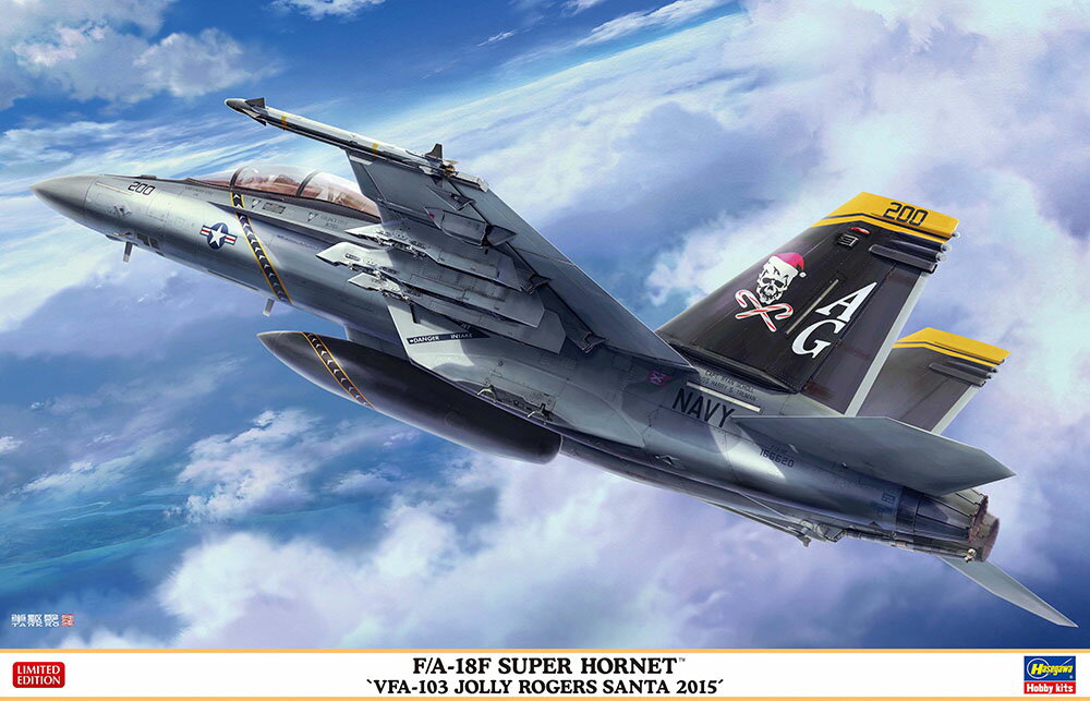 1/48 F/A-18F スーパーホーネット “VFA-103 ジョリー ロジャース SANTA 2015” 【07560】 (プラモデル)