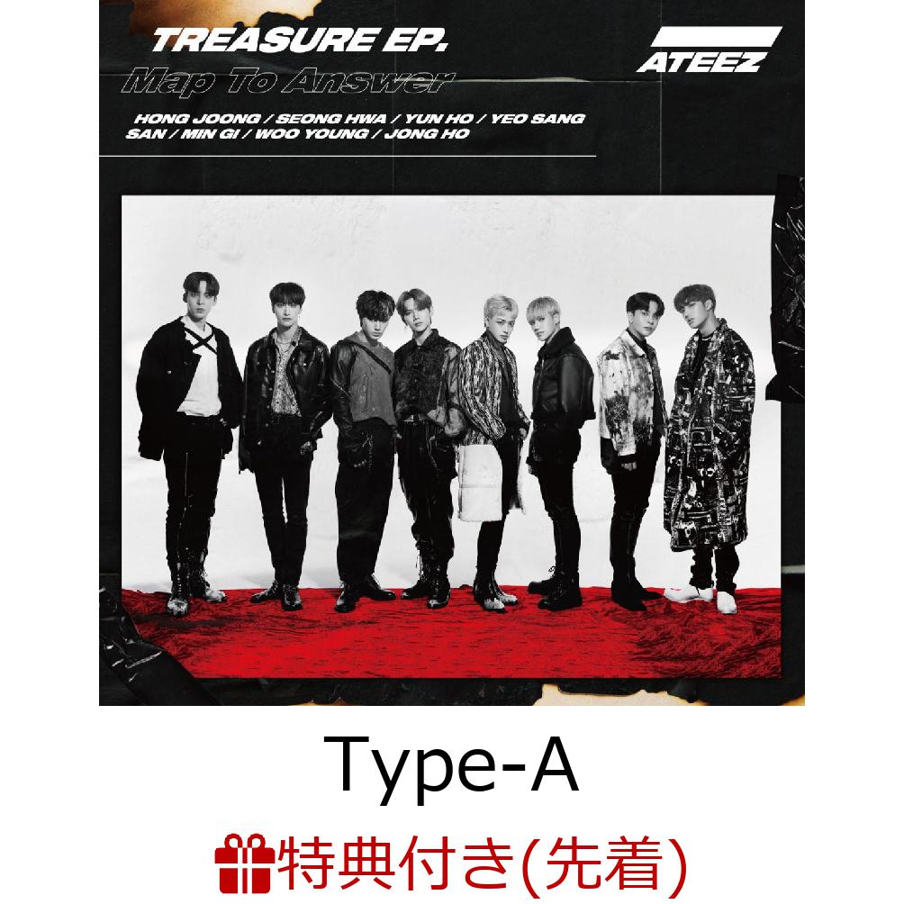 【先着特典】TREASURE EP. Map To Answer (初回限定盤 CD＋DVD)【Type-A】(アナザージャケット付き) [ ATEEZ ]