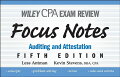 Wiley CPA Exam Review Focus Notes: Auditing and Attestation, Fifth Edition reinforces key concepts for the new computerized CPA Exam in an easy-to-read-and-carry spinal bound format. It provides a review of all the basic skills and concepts tested on the CPA exam and teaches important strategies to take the exam faster and more accurately.