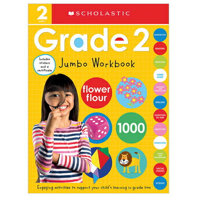 Second Grade Jumbo Workbook: Scholastic Early Learners (Jumbo Workbook) 2ND GRADE JUMBO WORKBK SCHOLAS （Scholastic Early Learners） Scholastic