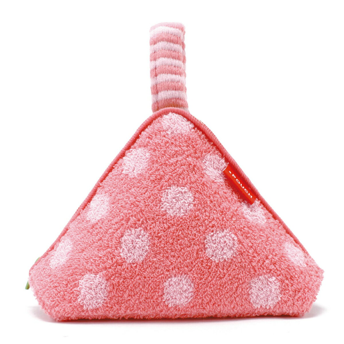 ピンクAD／どっとポーチ　おにぎりポーチ