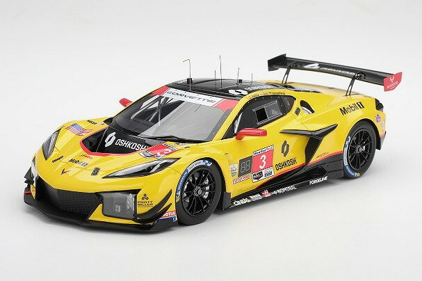 TOP SPEED 1/18 シボレー コルベット Z06 GT3.R IMSA デイトナ24時間 2025 #3 Corvette Racing by Pratt Miller Motorsports 【TS0717】 (ミニカー)