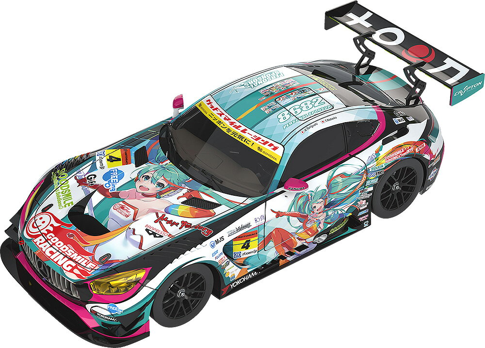 1/18 『初音ミク GTプロジェクト』 グッドスマイル 初音ミク AMG 2016 SUPER GT Ver.【再販】 (塗装済み完成品ミニカー)