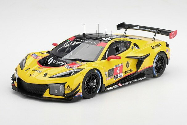 TOP SPEED 1/18 シボレー コルベット Z06 GT3.R IMSA デイトナ24時間 2025 #4 Corvette Racing by Pratt Miller Motorsports 【TS0718】 (ミニカー)