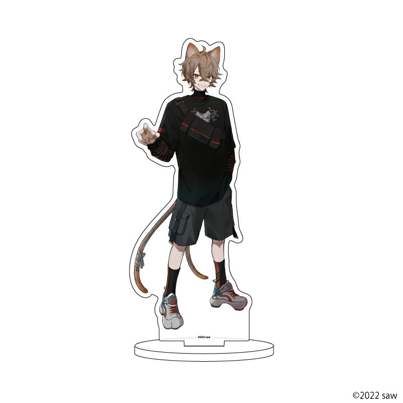 キャラアクリルフィギュア「saw」05/猫又(描き下ろしイラスト)【グッズ】