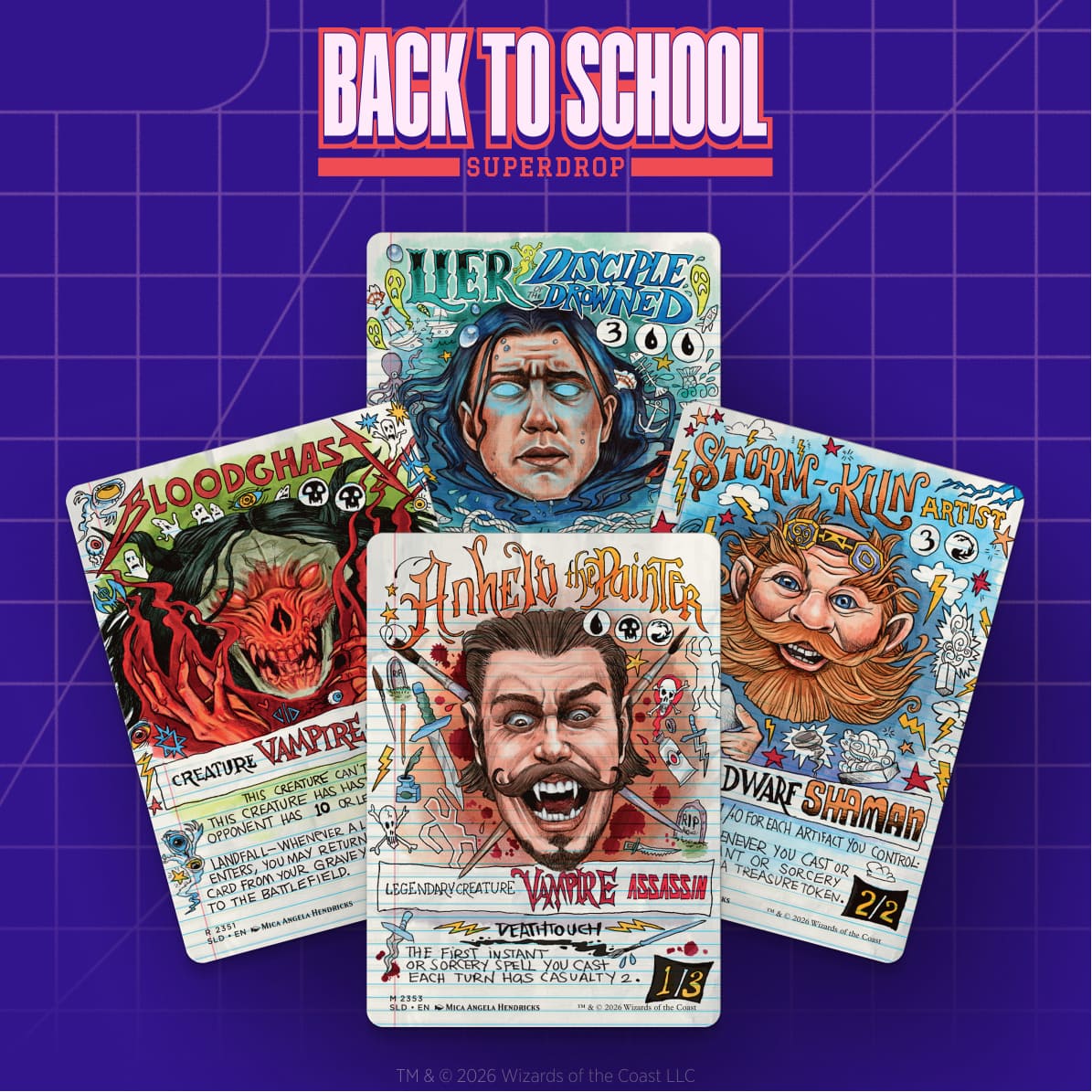 マジック：ザ・ギャザリング Secret Lair Back to School Superdrop Notebook Genius【クレジットカード決済限定】