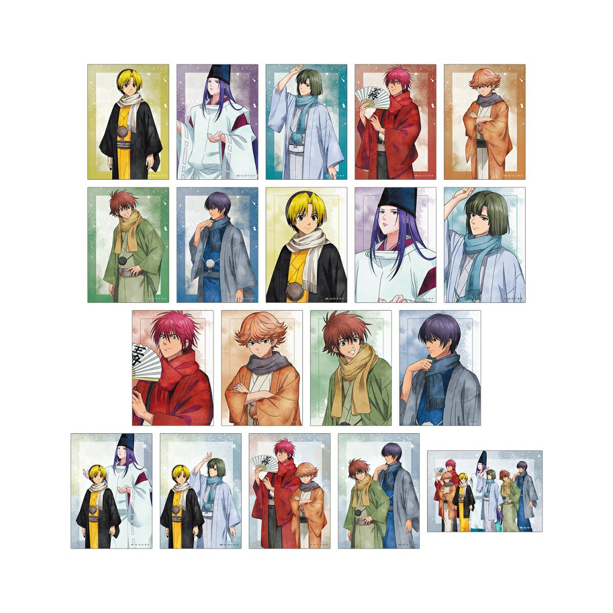 TVアニメ「ヒカルの碁」描き下ろし 冬の歩み・和装ver. トレーディングブロマイド(BOX＝19入)