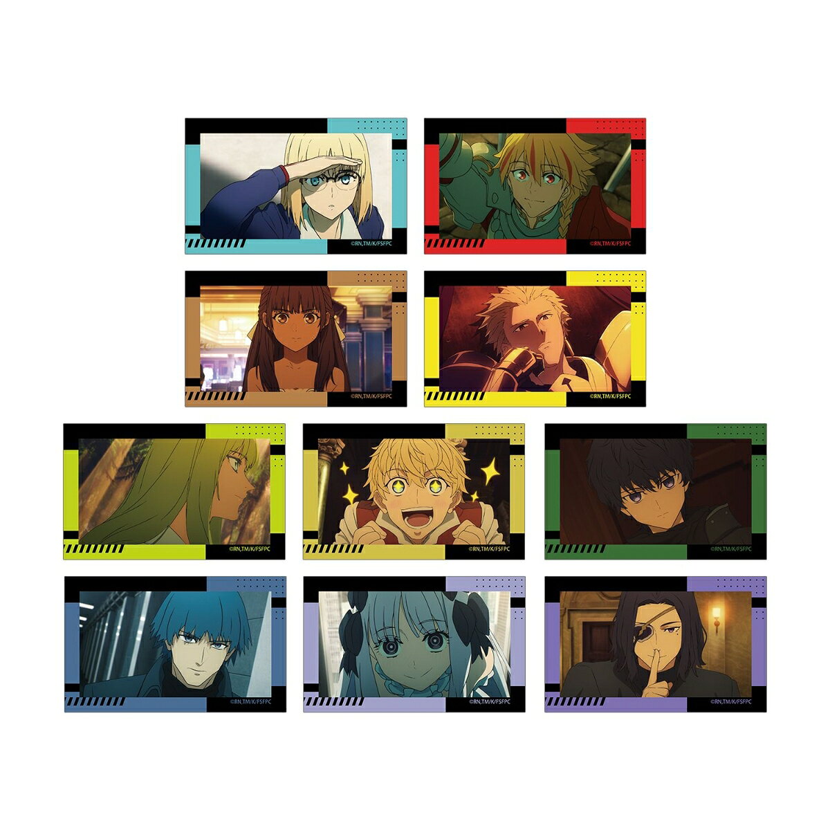 TVアニメ『Fate/strange Fake』トレーディング場面写コンパクトクリアカード(BOX＝10個)