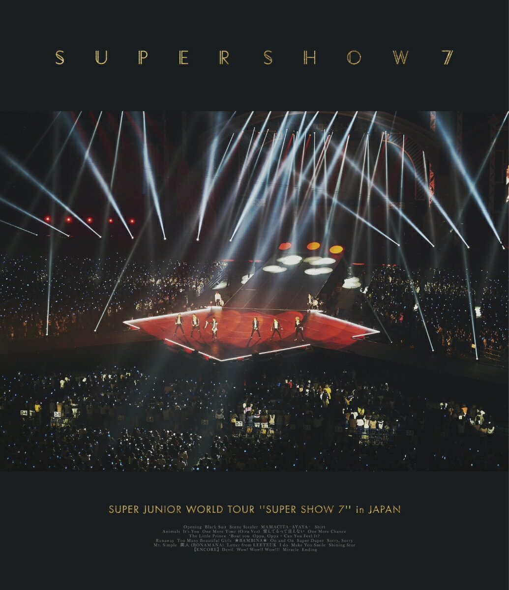 SUPER JUNIOR WORLD TOUR SUPER SHOW7 IN JAPAN(ޥץб)Blu-ray [ SUPER JUNIOR ]