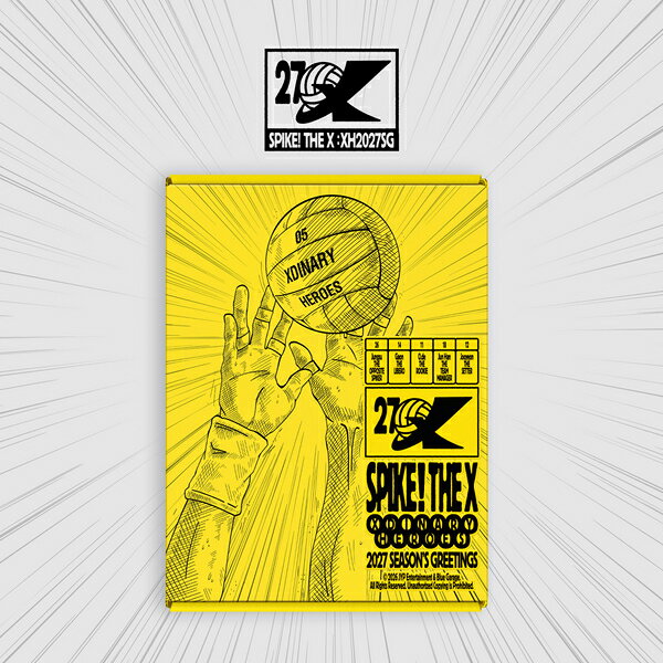 【先着特典】Xdinary Heroes 2027 Season's Greetings [SPIKE! THE X] ［CALENDAR+GOODS］(フォトカードセット（メンバー各1枚ずつ：1セット）)