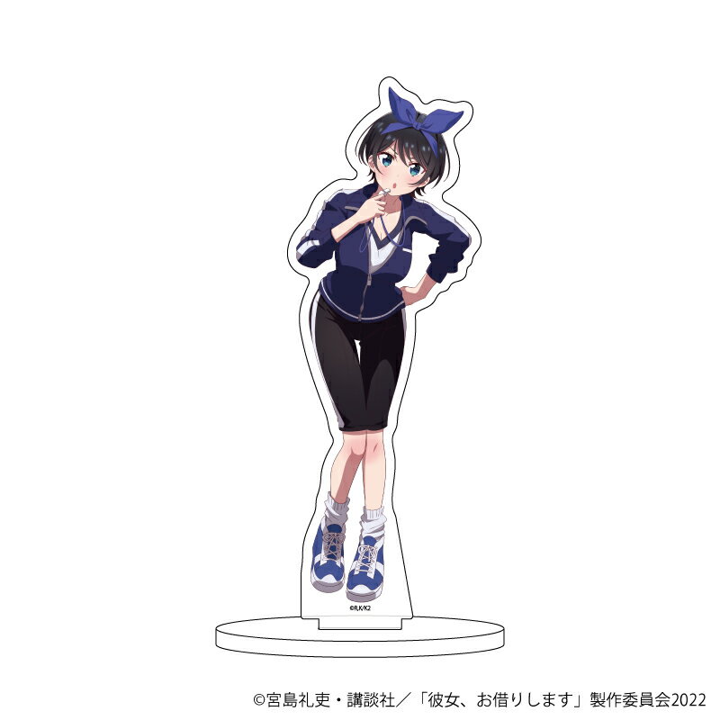 キャラアクリルフィギュア「彼女、お借りします」16/更科瑠夏 教師ver.(描き下ろしイラスト)【グッズ】