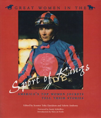 Although it has only been thirty years since the first female jockey rode onto the then male-only turf of thoroughbred horse racing, they have since made their mark on the racetrack and in the winner's circle. Great Women in the Sport of Kings, the first book to consider the phenomenon of female jockeys, takes an in-depth look at their lives.Through the oral histories of ten top female jockeys, the authors offer intimate portraits of how they overcame personal and professional obstacles to rise to the top of thoroughbred horse racing. In her Introduction, women's sports historian Mary Jo Festle explores the larger issues of women in sport, sexism in horse racing, the struggles female jockeys face, and the significance of their success.