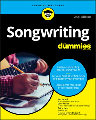 Songwriting for Dummies SONGWRITING FOR DUMMIES 2/E 