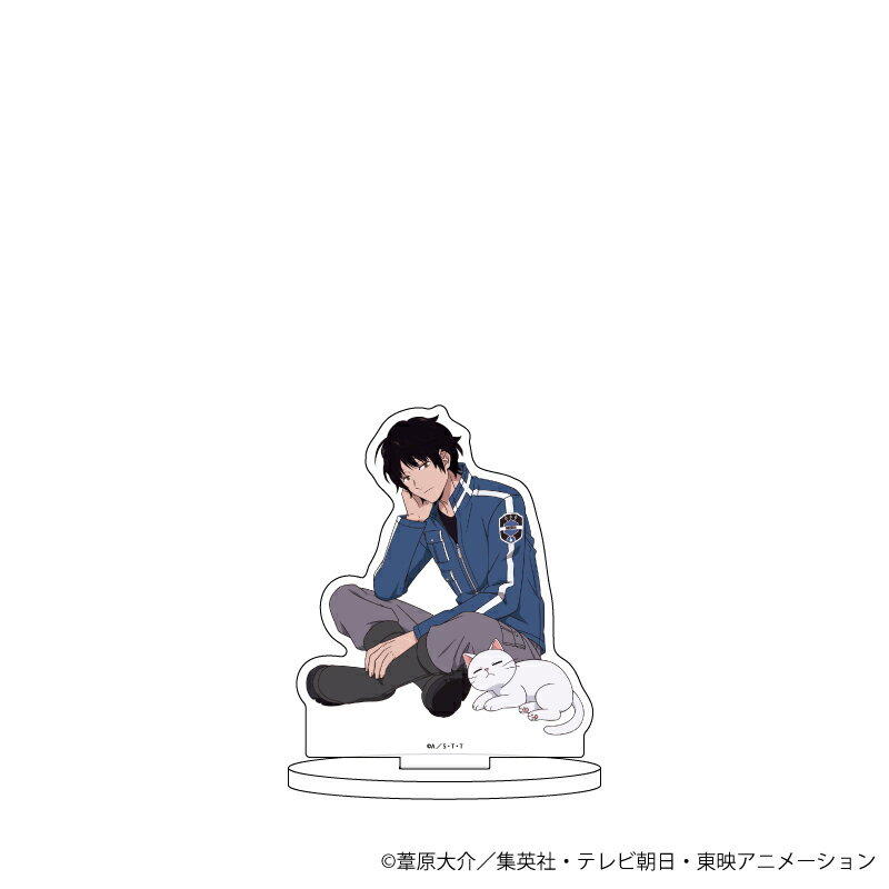 キャラアクリルフィギュア「ワールドトリガー」36/烏丸京介 猫ver.(描き下ろし)【グッズ】