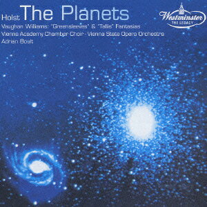 ホルスト:組曲≪惑星≫ ヴォーン・ウィリアムズ:≪グリーンスリーヴズ≫による幻想曲 タリスの主題による幻想曲 [ エイドリアン・ボールト ]のサムネイル