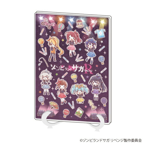 アクリルアートボード(A5サイズ)「ゾンビランドサガ リベンジ」01/集合デザイン(グラフアート)【グッズ】