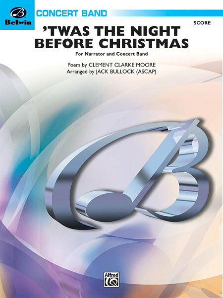 【輸入楽譜】クリスマスの前の晩/ブロック編曲: 指揮者用スコアとパート譜セット