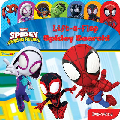 Spidey and His Amazing Friends: Spidey Search! Lift-A-Flap Look and Find SPIDEY & HIS AMAZING FRIENDS S [ Pi Kids ]
