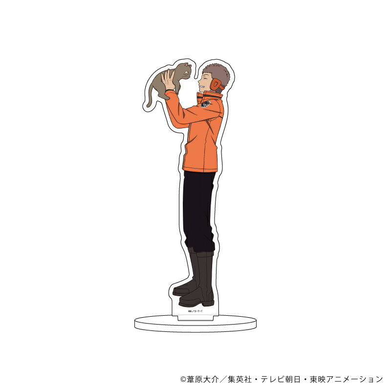 キャラアクリルフィギュア「ワールドトリガー」75/柿崎国治 猫ver.第2弾(描き下ろしイラスト)【グッズ】