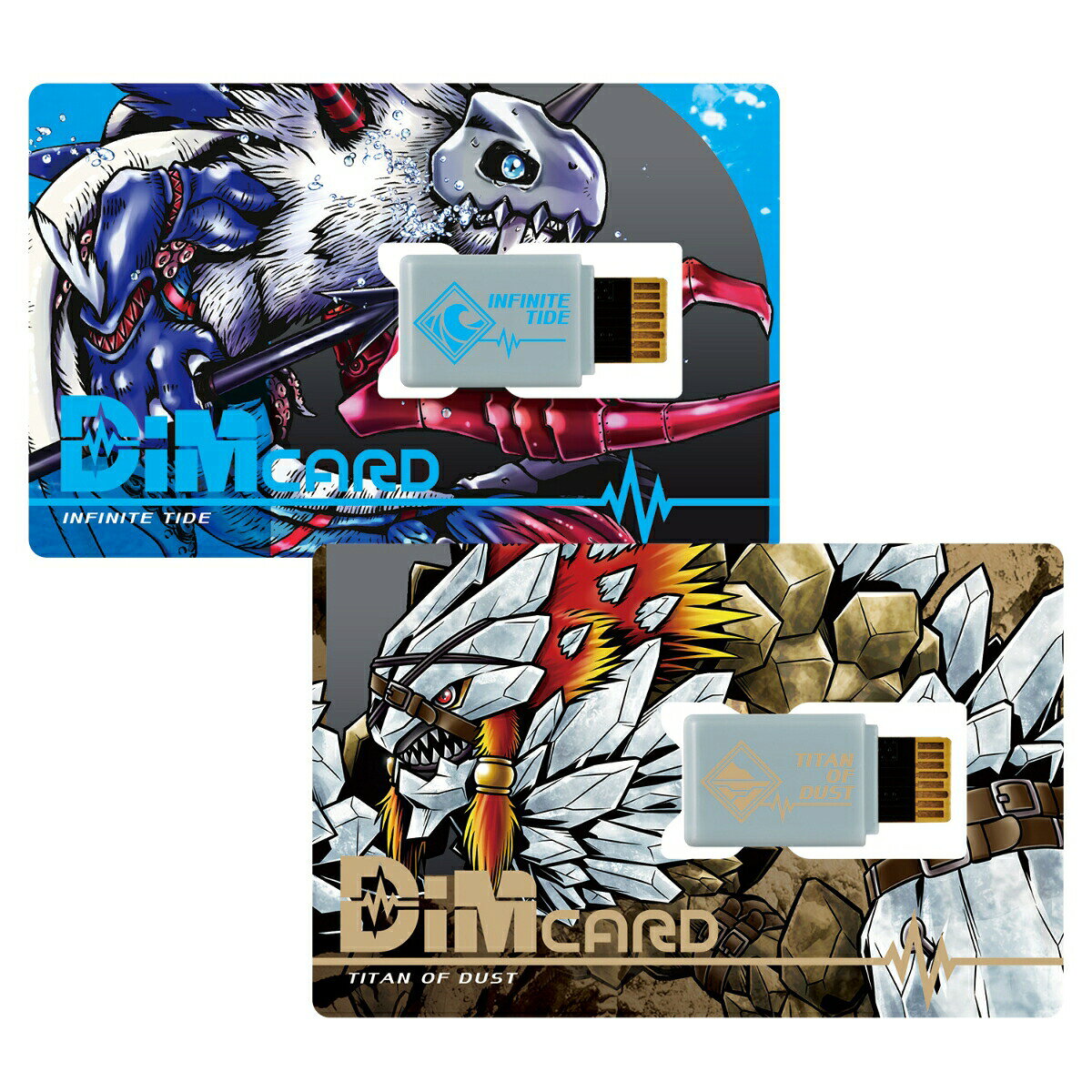 Dimカードセットvol.02 INFINITE TIDE＆TITAN OF DUST